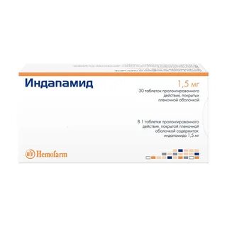 Индапамид мв штада таблетки отзывы