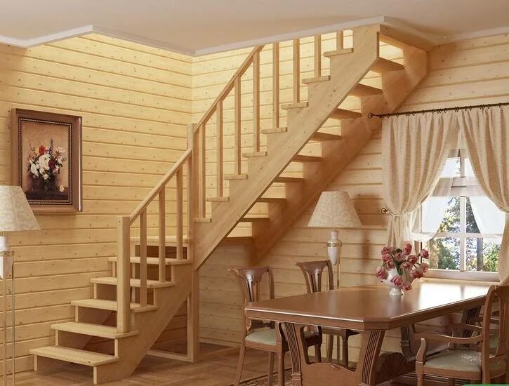 Лестница из сосны к-003м. Лестница деревянная к004м. Лестница в проем 2х2м. Лестница лс-92м. Купить готовую лестница деревянная
