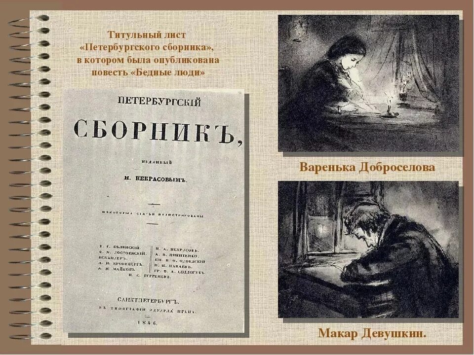 В году было опубликовано произведение. Бедные люди Достоевский первое издание. Бедные люди Достоевский Девушкин. Достоевский бедные люди 1845.