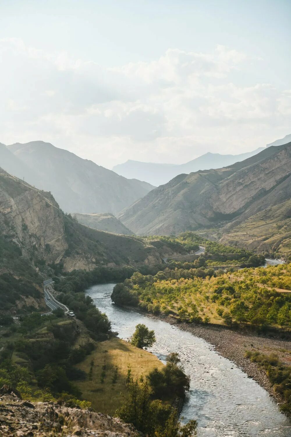 Река в дагестане в горах
