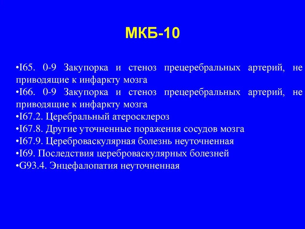 I 67.8 код по мкб 10