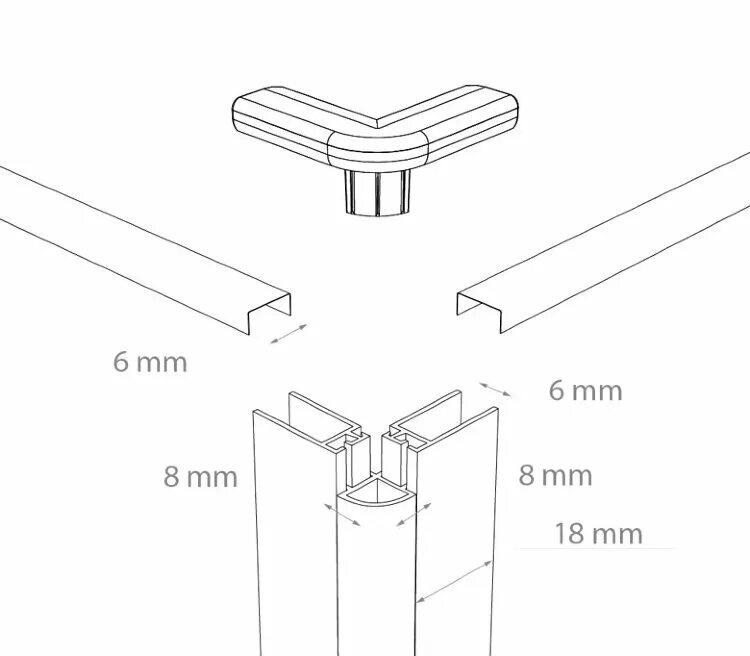 Угловое соединение профиля. Угол соединительная для профиля l316. Пластиковый соединительный профиль Corner. Алюминиевый угловой соединительный профиль для соединения. Профиль Gala угловой стык.