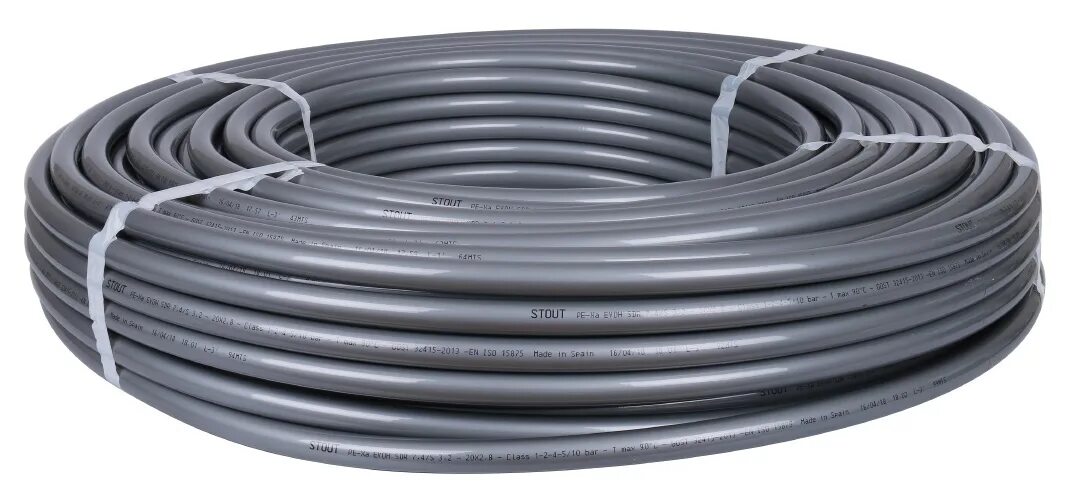 Труба сшитый полиэтилен stout 16. Труба stout pex-a 16х2,2 с кислородным слоем (сер. труба из сшитого полиэтилена pe-xa stout (spx-0001-001622) 16 х 2,2 мм pn10 серая. труба stout 20х2.8. труба stout pex-a 16х2,2 с кислородным слоем (серая) spx-0001-001622.