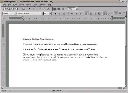 Word programming