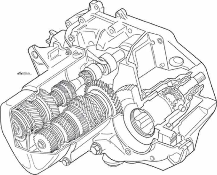 Трансмиссия логана. 4. Трансмиссия логана. Трансмиссия логана. Рено логан 2 роботизированная коробка.