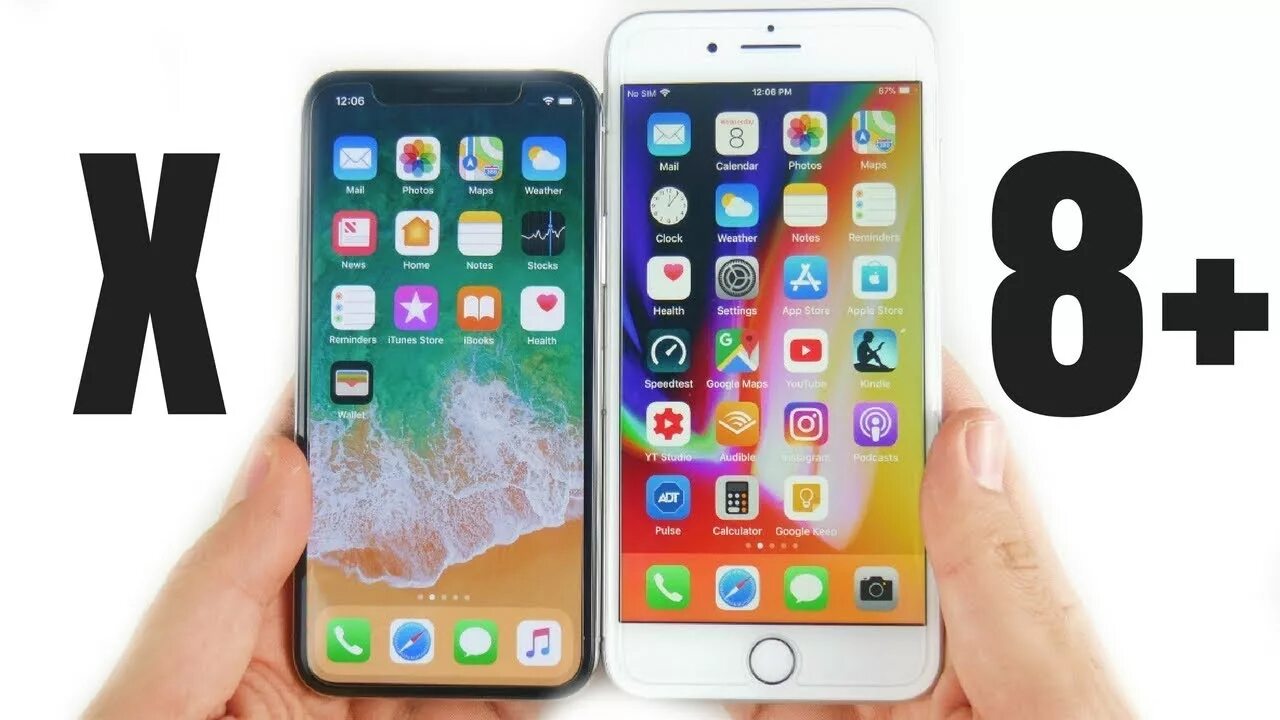 Айфон 8 сравнить. Iphone 8 Plus и iphone x. Iphone 8 x Plus. Айфон 8 плюс и 10. Айфон 10 и айфон 8 плюс.