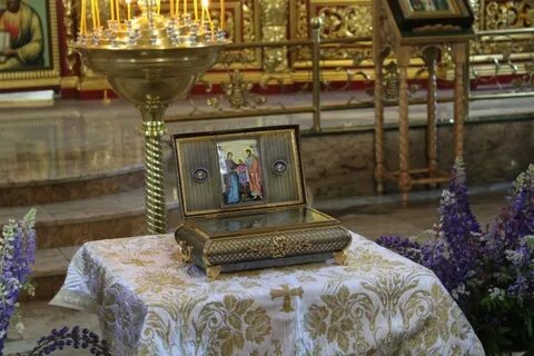 Ковчег с поясом богородицы