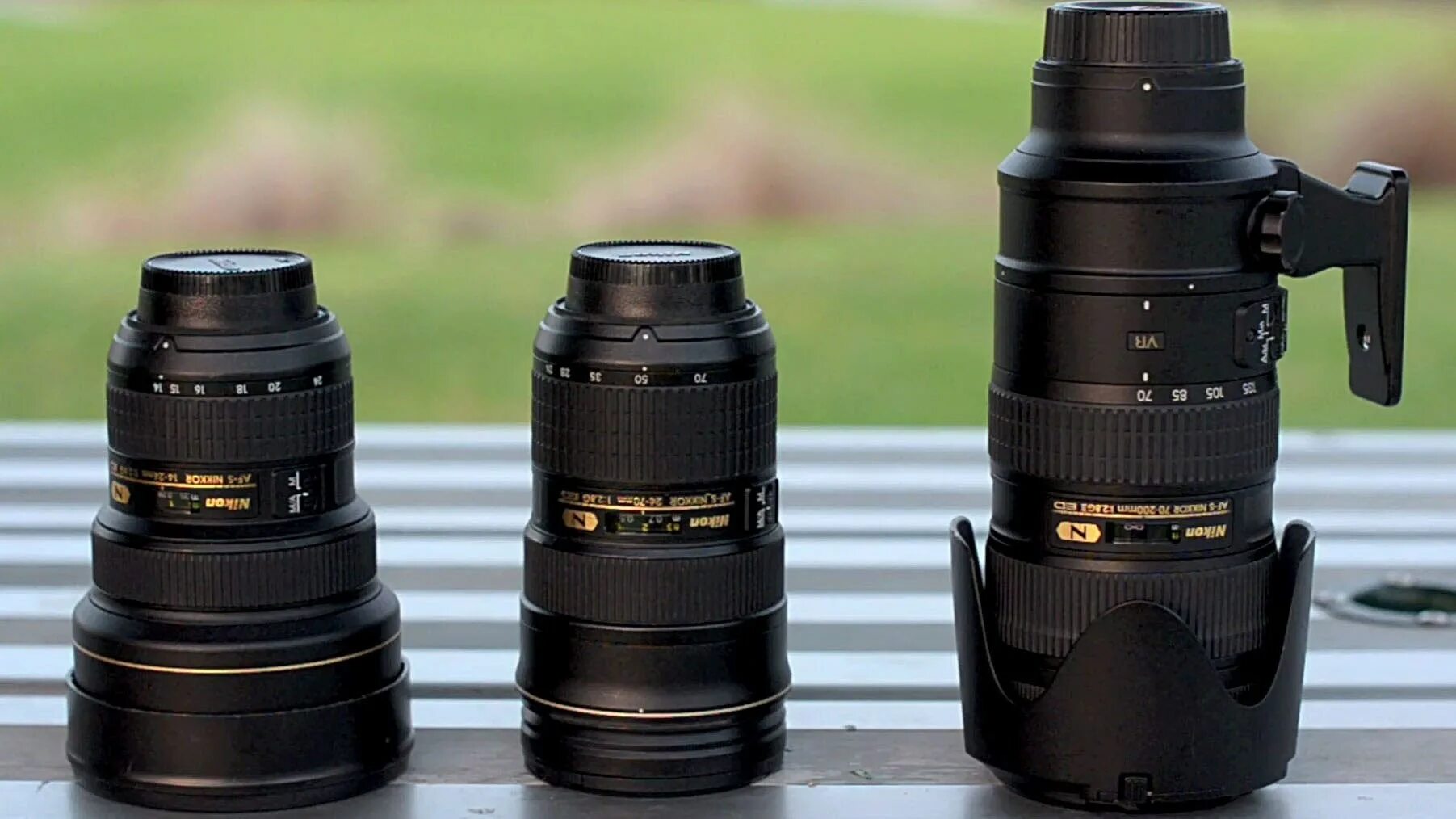 24 70mm f 2.8 s. Sigma 200-500 mm f2.8. Sigma 70-200 f2.8 (Sony). Sigma 56mm f/1.4.