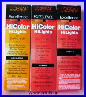 L oreal excellence hicolor reds