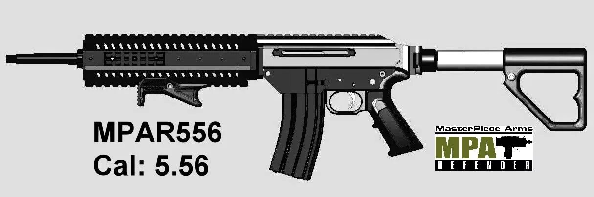 Mpar. The tactical arsenal mod starcraft 2. Моды на mpar 556. Штурмовая винтовка фоллаут 4. Qbz-95 цевье.