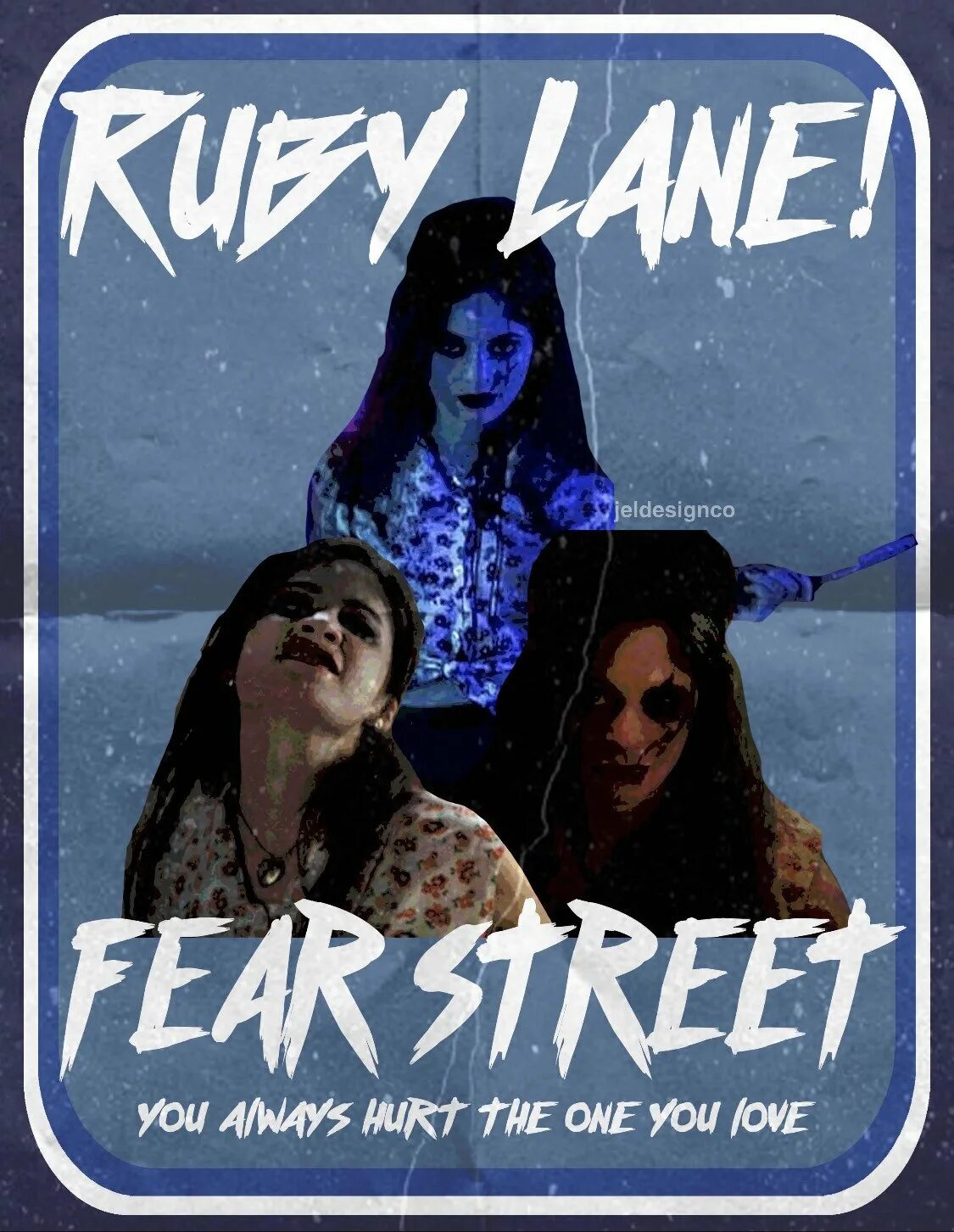 Джордин ДИНАТАЛЬ Руби Лэйн. Fear Street Trilogy. Ruby Lane Fear Street Art.