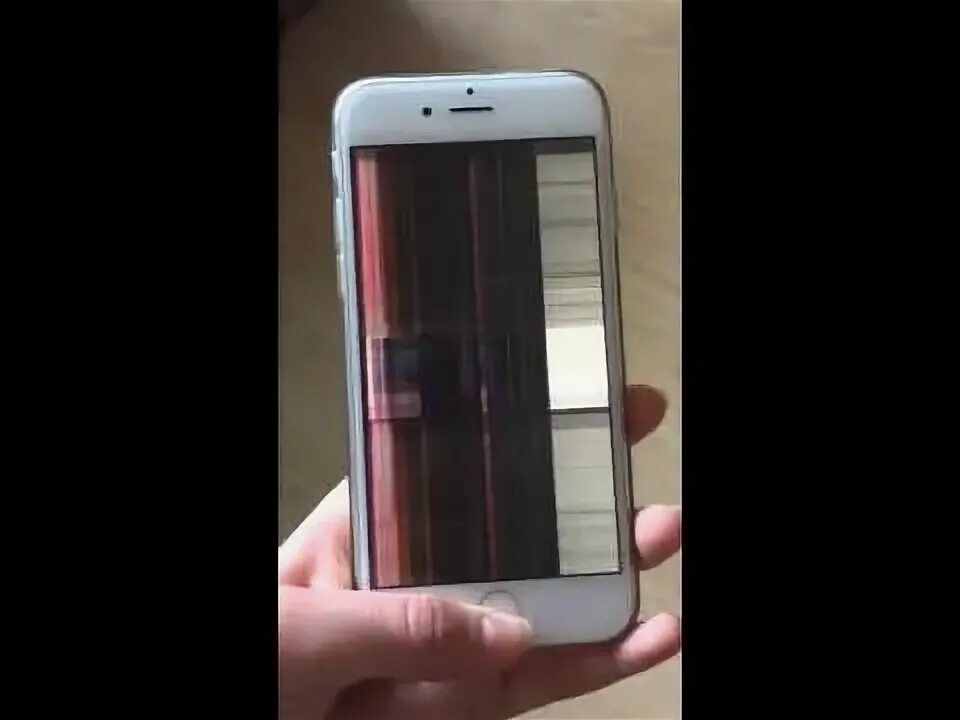 Полосы на фото айфон Ответы : Что за полосы, как помехи, на экране смартфона