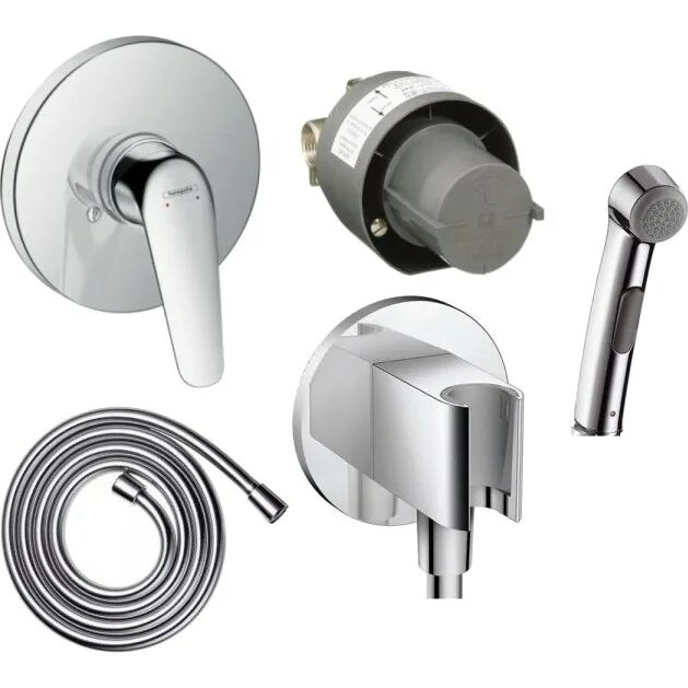 Гигиенический комплект Hansgrohe. Hansgrohe 32128000. Hansgrohe 71612000 гигиенический. Смеситель Hansgrohe Novus для душа 71068000.