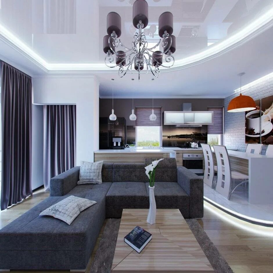Kuchnia otwarta na salon: zobacz piękne aranżacje Home, Home decor, Interior