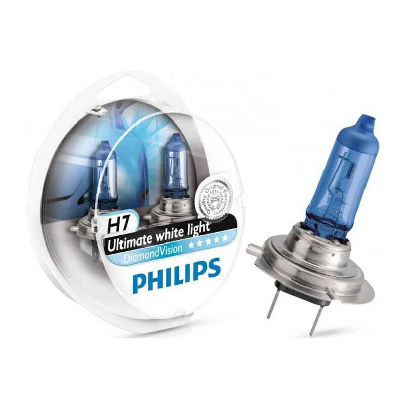 Philips Diamond Vision h7 5000k. Philips Diamond Vision h7. Philips 12v h7 Diamond Vision. Philips h7 55 px26d Diamond Vision 5000k.