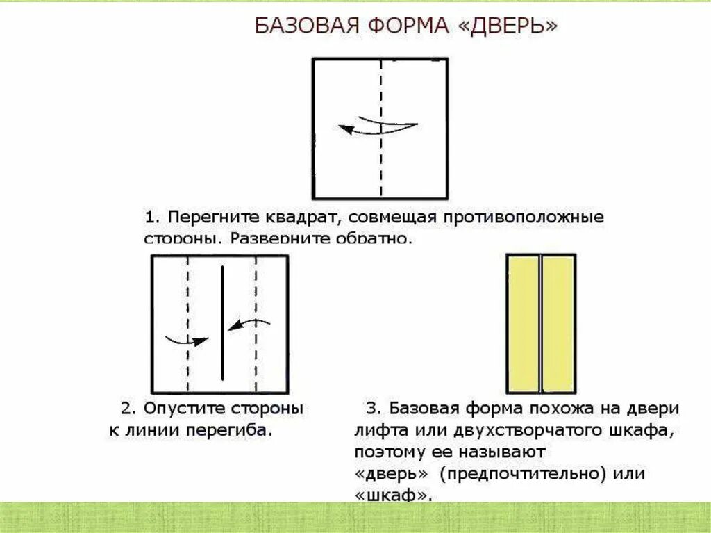 Лист бумаги имеет квадратную форму