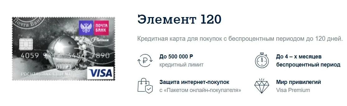 Почта банк карта без процентов. Карта элемент 120. Почта банк кредитная карта элемент 120. Кредитная карта элемент 120 условия. Карта почта элемент 120 условия.