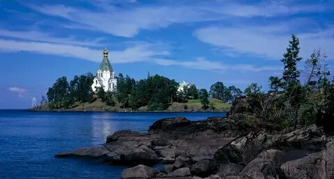 На каких озерах находится валаамский