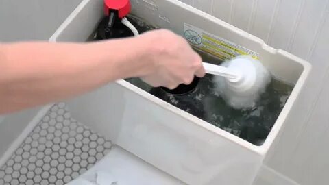 Как отмыть бачок