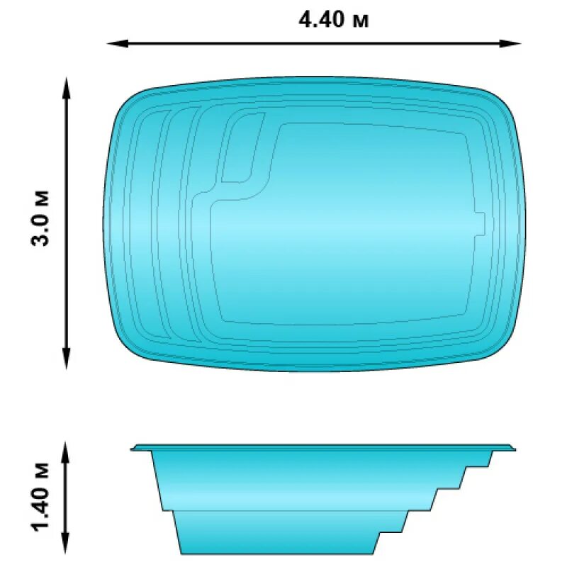 план бассейна чертеж. объем бассейна диам 3м глубина 1м. размер бассейна 3 на 3. чаша для бассейна 3х4 диаметр. бассейн intex rectangular frame 28273/58982.