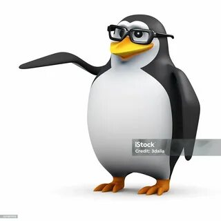 3 D Academic Пингвин Баллов На Его Права - стоковые фотографии и другие картинки