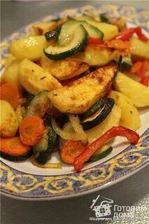 Маринованная картошка в духовке