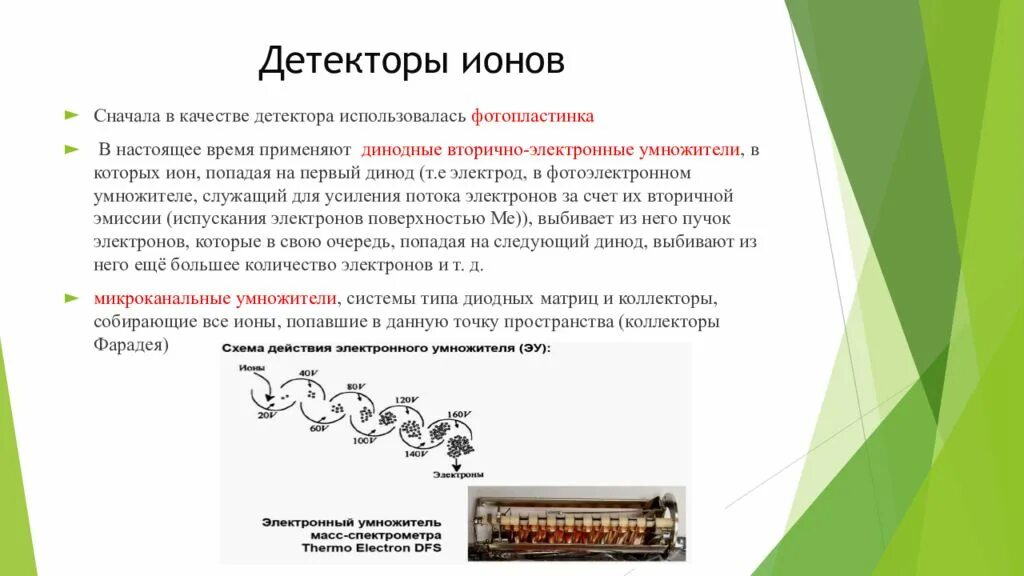 Детекторы ионов. Динодные вторично-электронные умножители. Электронный умножитель детектор ионов. Детектирование ионов. Вторичный электронный умножитель в масс спектрометре.