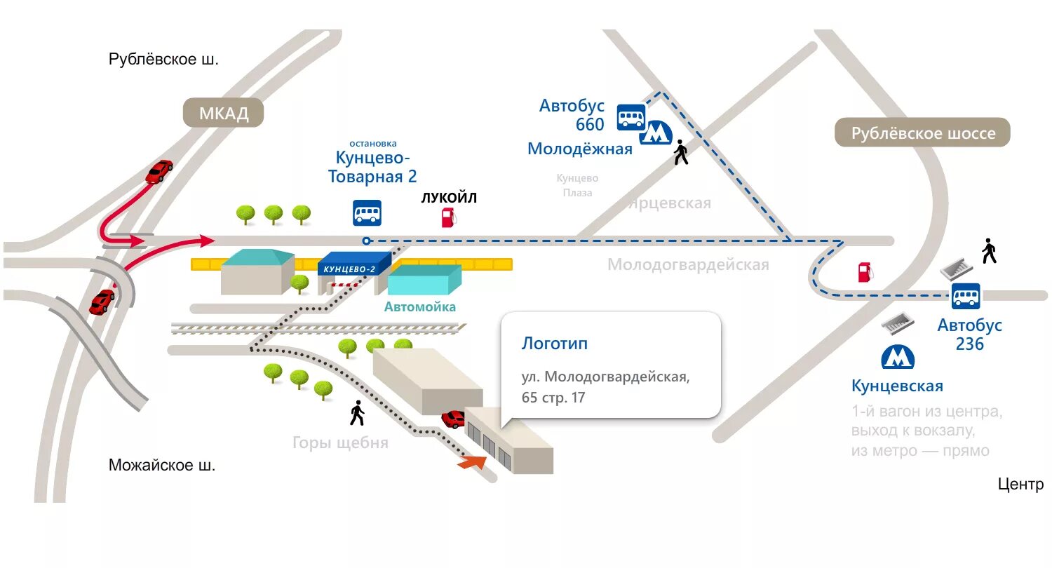 Метро кунцевская автобус 452