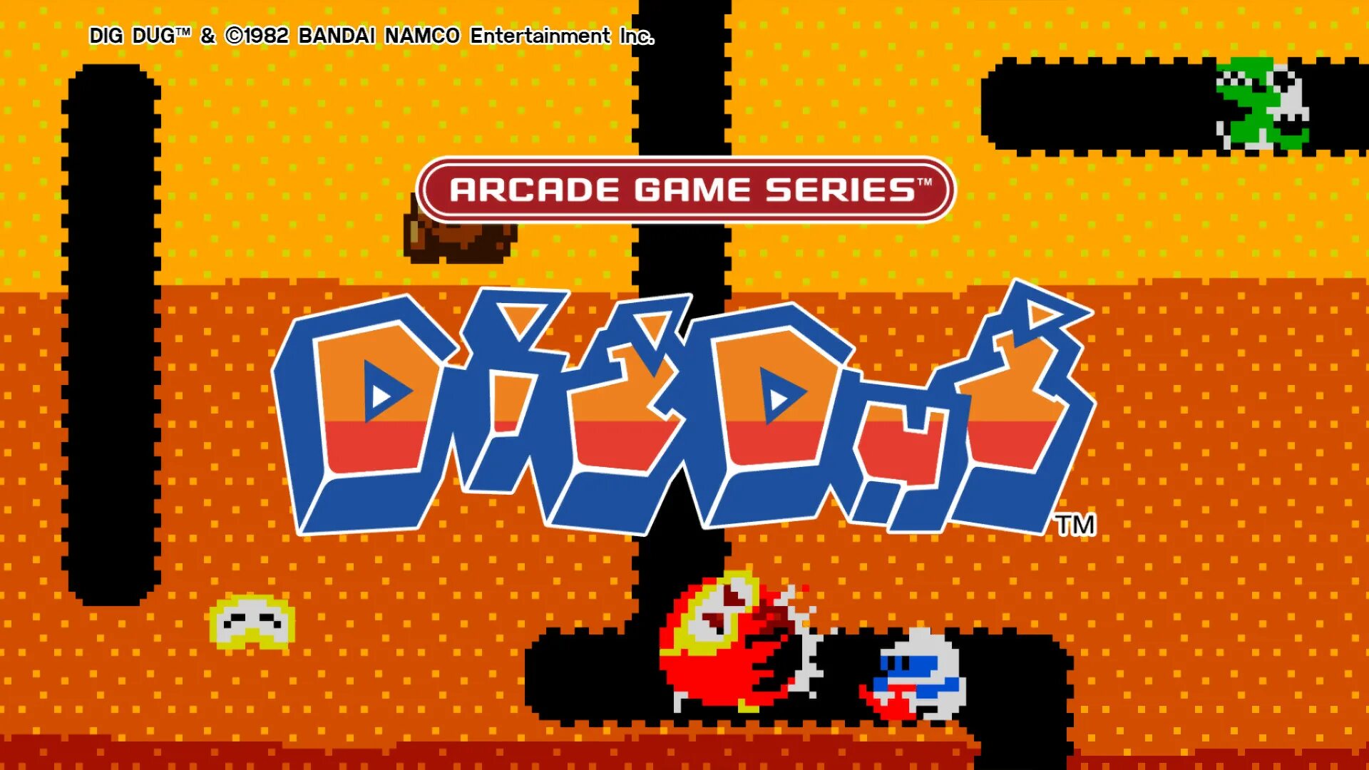 Dig dug русский. Игра dig dug 1. Arcade game Series: dig dug. Dig dug (1982). Dig dug Namco.