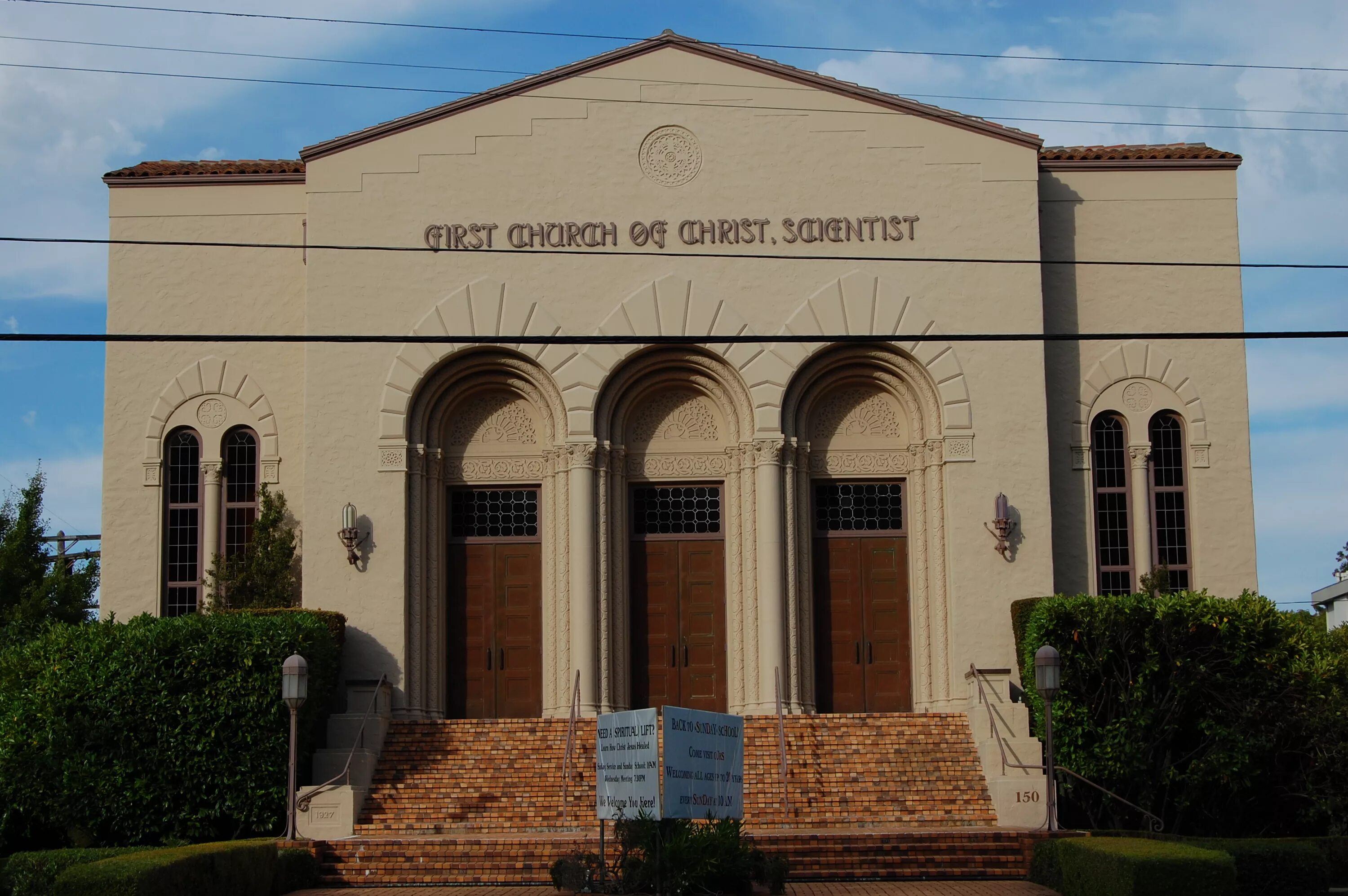 First church. Сан-Матео Калифорния. First Church of Christ, Scientist (Miami, Florida). San Mateo asbestos Case.