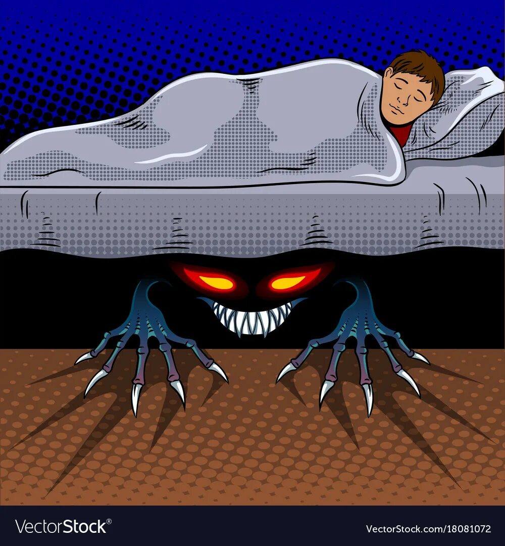 Чудовище из под кровати. Monster under the bed дорама