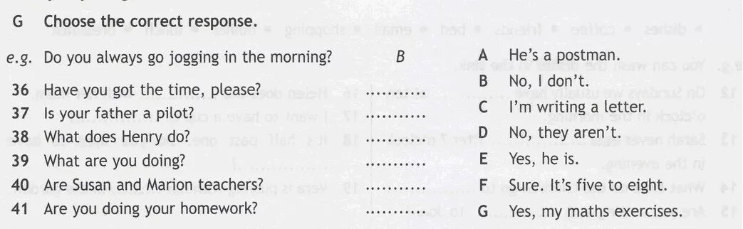 Choose the correct response ответы. Choose the correct response 5 класс ответы. Everyday English ответы 5 класс. Choose the correct response 6 класс.