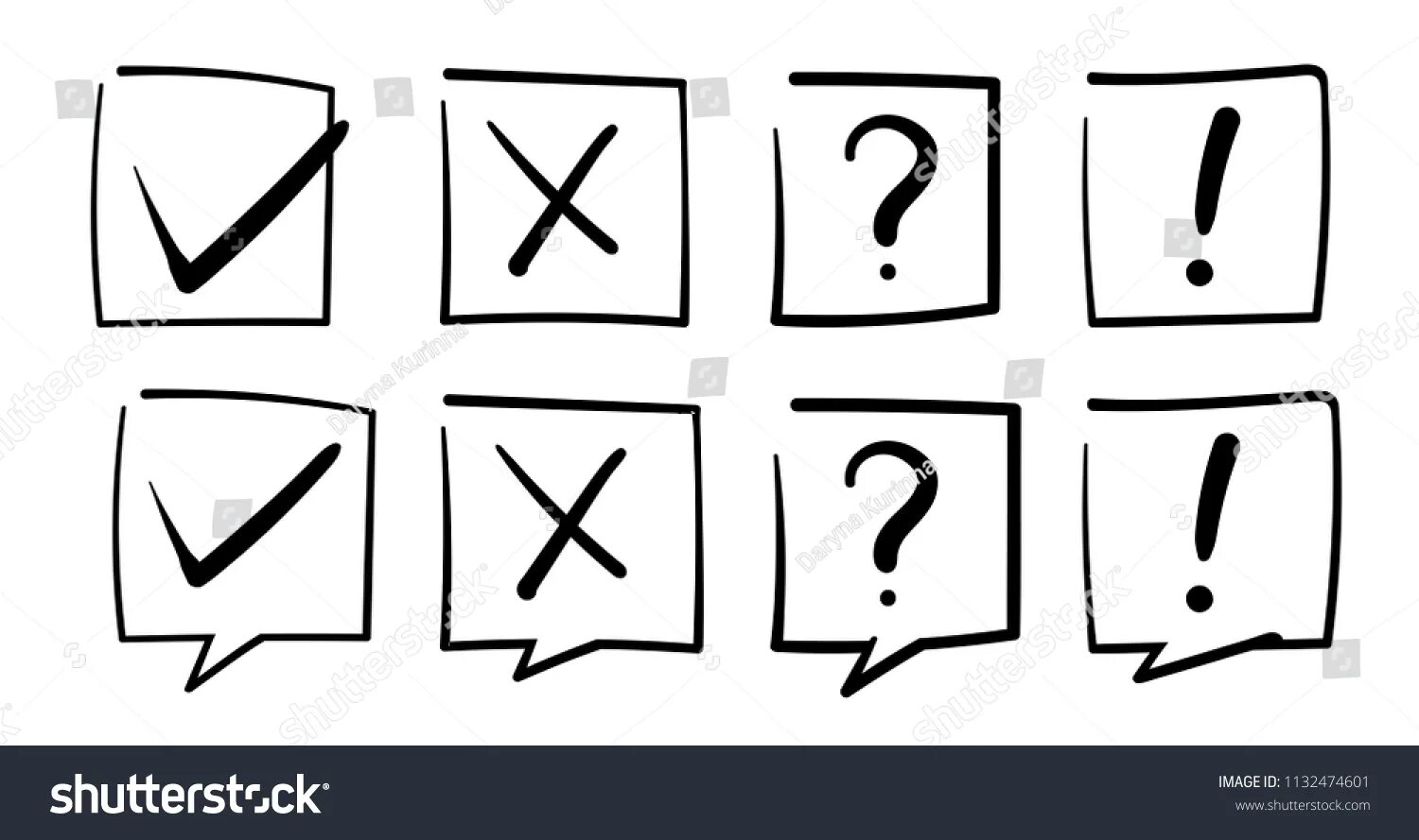 Cross question. Tick cross question. крестик знак вопроса вектор. прямоугольные ярлыки галочка крест знак вопроса картинки для опроса. check draw.