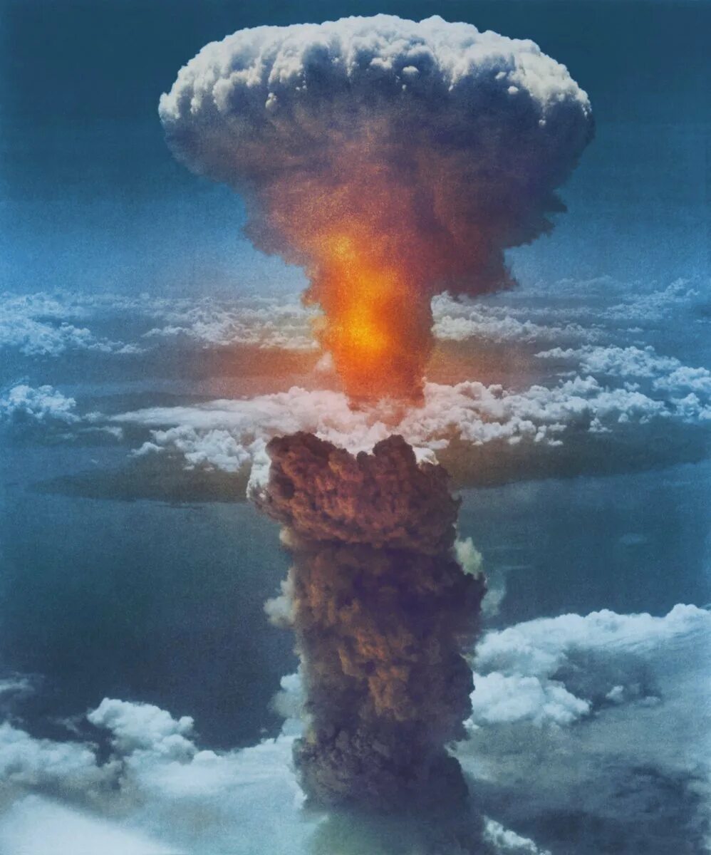 Хиросима Нагасаки ядерный взрыв. Ядерный гриб Хиросима и Нагасаки.