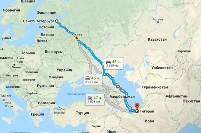 Сколько идти пешком до дагестана