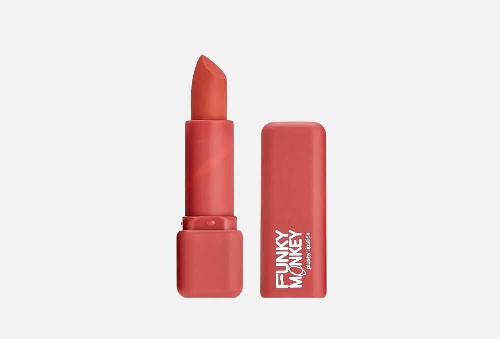 Плюшевая помада диваж. Помада funky monkey plushy lipstick 08. терракотовая помада. тающая помада. помада дарлинг.