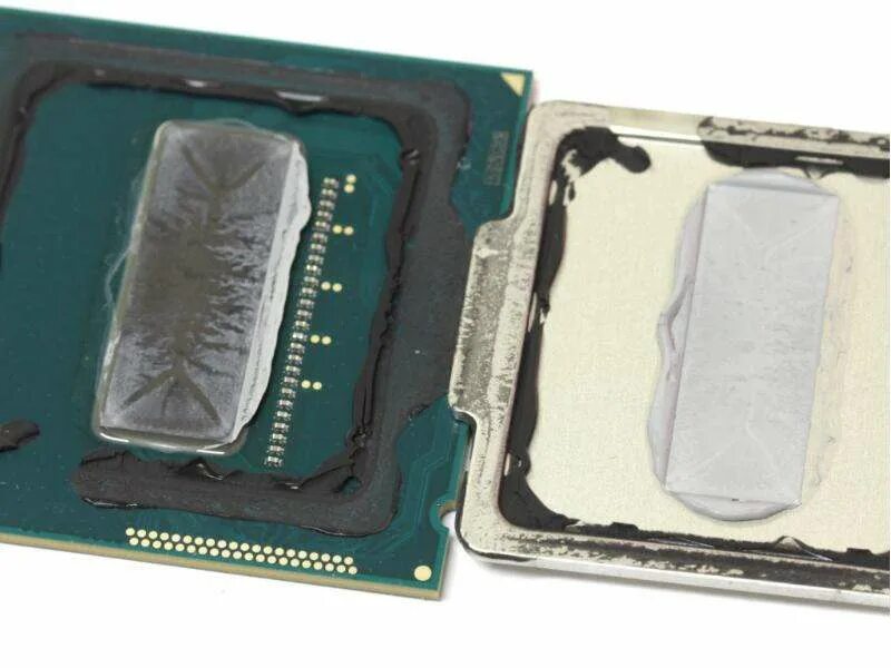 Скальпирование процессора i7-4770k. Intel Core i7 скальпированный. Процессор Интел 10500 скальпирование. I5-3470 скальпирование.