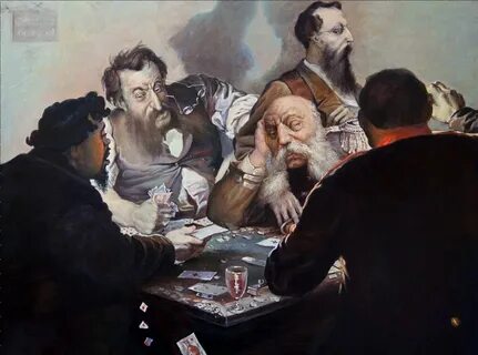 Дворяне играют в карты
