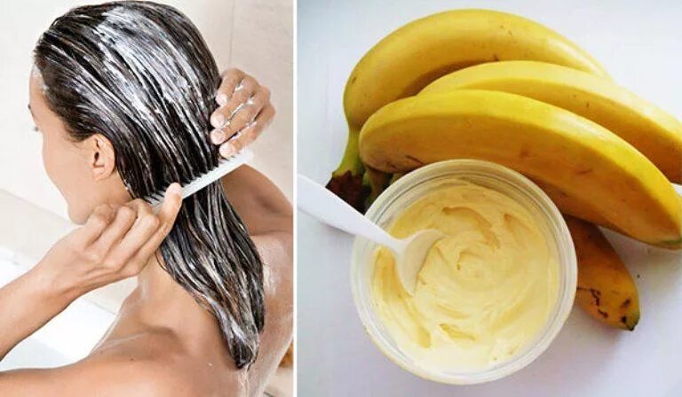Домашние маски для ломких волос. Маска для волос. Банановая маска для волос. Маска для волос из банана. Маска для волос в домашних условиях.
