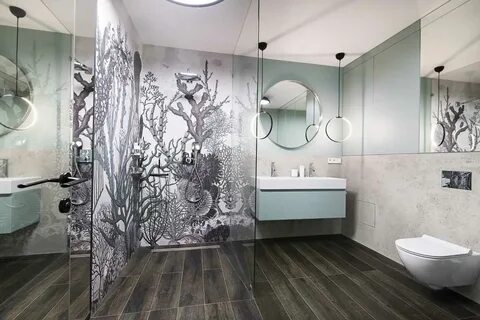 Плитка в ванной дизайн 2024 фото
