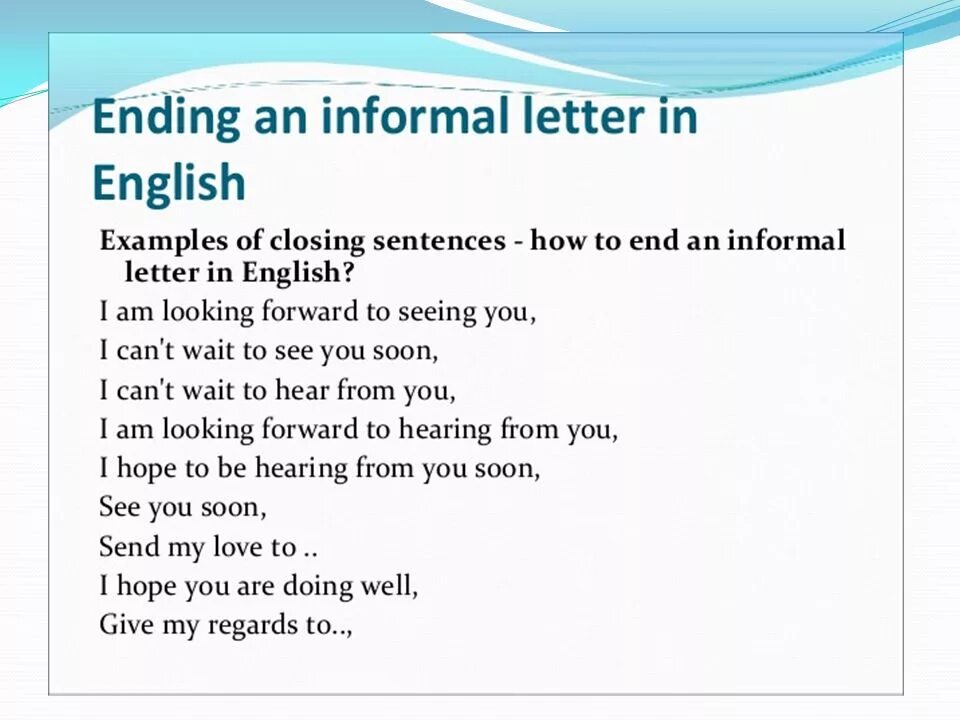 How to write informal Letter in English. Informal email письмо. How to write an informal Letter. Пример informal Letter примеры. Speaking of an ending