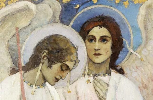Благовещение васнецов. Благовещение васнецов