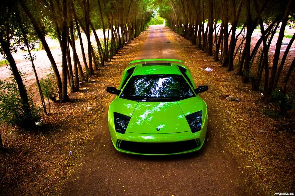 Зеленый свет машины