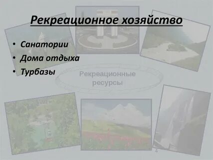 Рекреационное хозяйство это