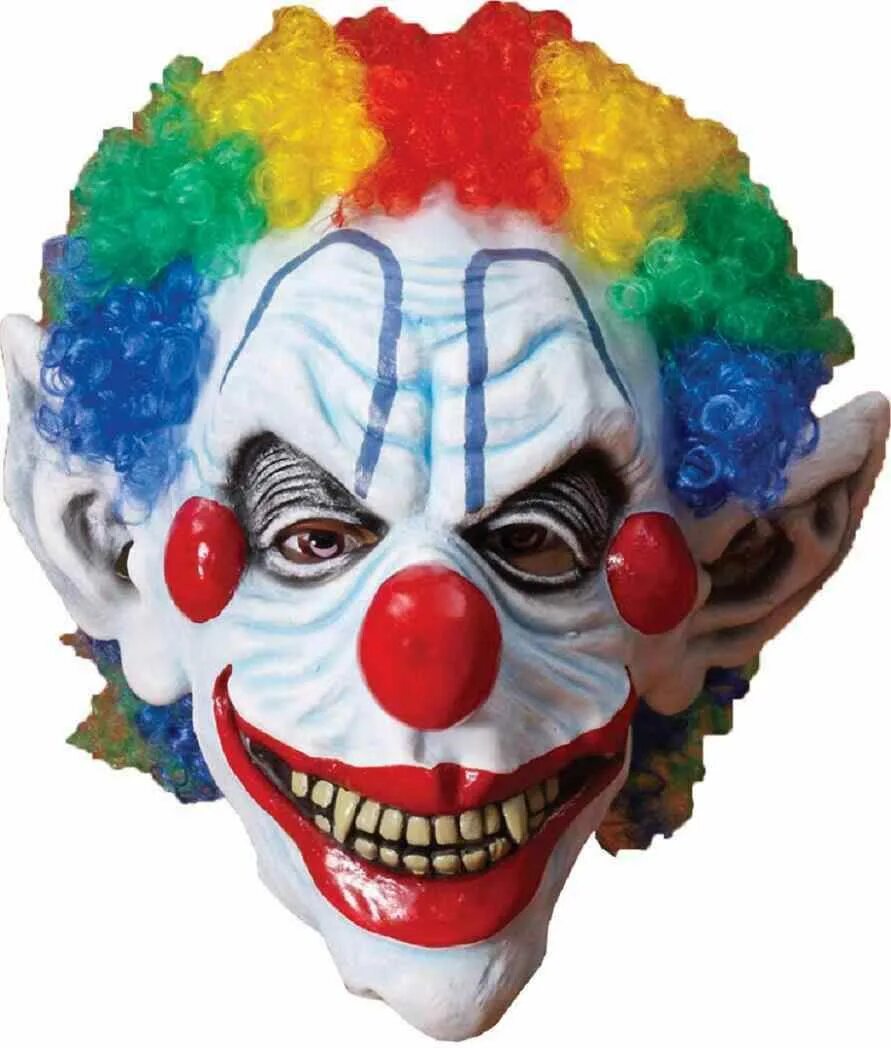 Маски про клоуна. Пб1512 маска клоун Дьявольский. Карнавальная маска клоуна.