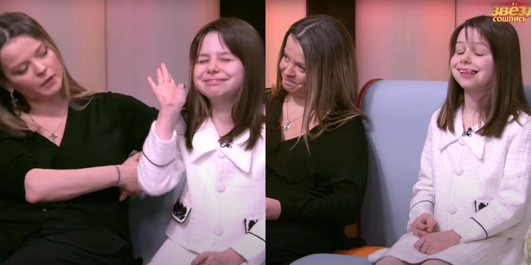 дочь ларисы долиной в звезды сошлись. звезды сошлись. звезды сошлись с долиной. внучка ларисы долиной. лариса долина дочь и внучка.