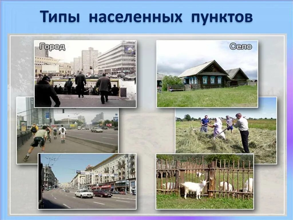 Муниципальный населенный пункт. Типы населенных пунктов. Городские и сельские населенные пункты. Основные типы населенных пунктов. Типы городских и сельских поселений.