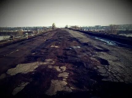 Дорога через луганск