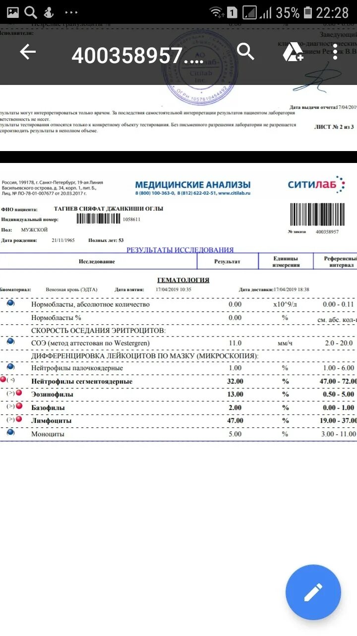 Www citilab ru. Общий анализ крови Ситилаб. Ситилаб бланк анализов. Анализ крови Ситилаб фото. Анализ 541 Ситилаб.