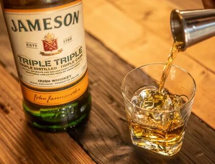 Irish whiskey triple distilled